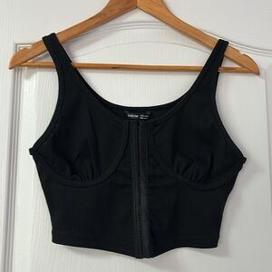 Corset Top Crop Top (Size medium)